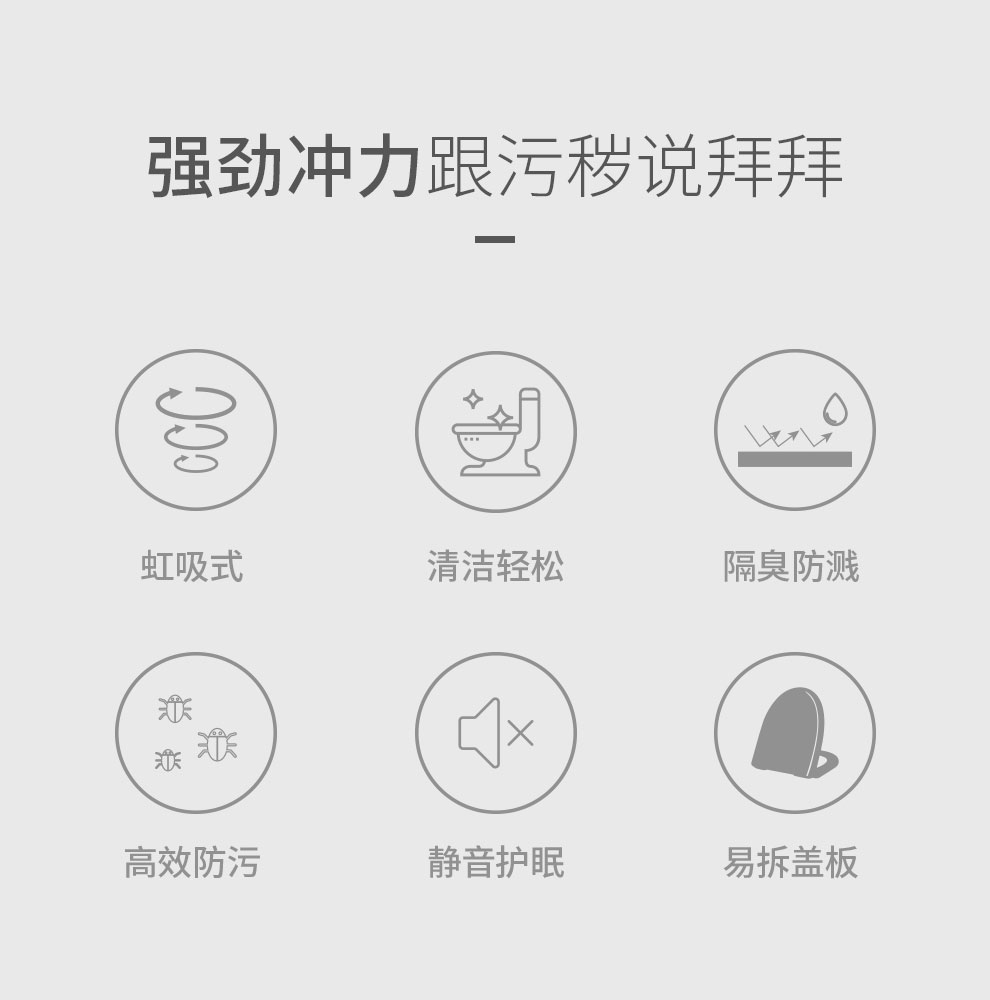 连体座便器Z135详情图